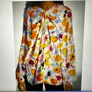 Rachel Comey Soon Floral Top Size 4